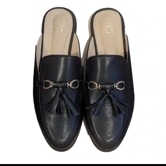 YOKI Women's Tassled Mules - Picture 1 of 11